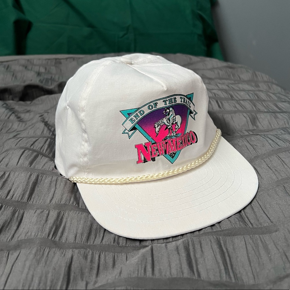 Vintage 90s rope hat